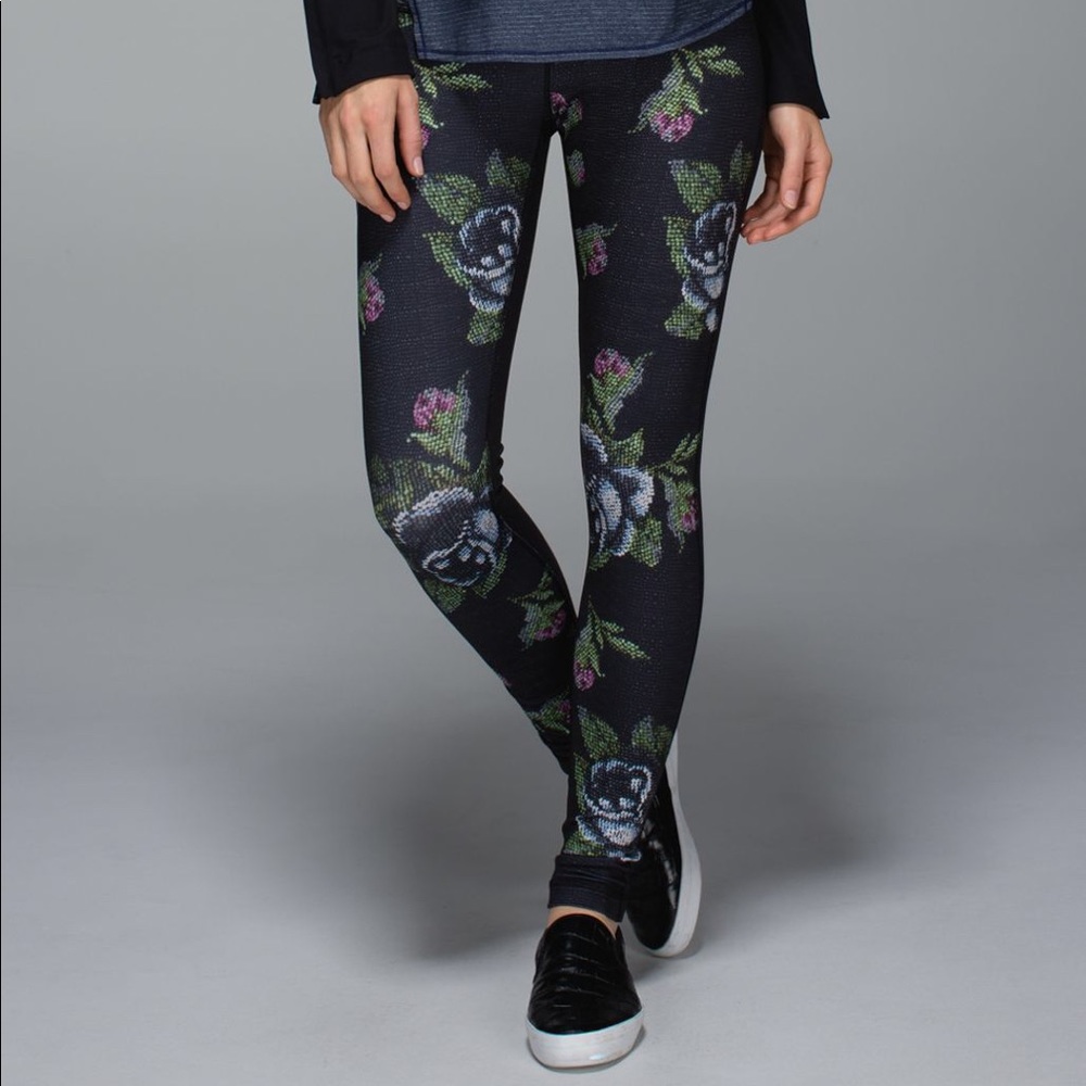 Lululemon Wunder Under Pant *Full-On Luon Garden - Picture 2 of 13